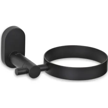 Držák na ručník Kela Držák na vysoušeč vlasů ALESSIO nerez 18/10 černý 14,0x11,0x6,0cm 9,0cm KL-22756