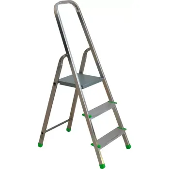 Schůdek schůdky Eurostyl, hliníkové, nosnost 120 kg, 5 příček (schůdky Eurostyl, hliníkové, nosnost 120 kg, 5 příček)