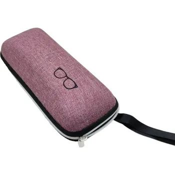 Brýlová obroučka Pouzdro na brýle se zipem - Fialové