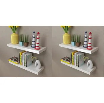 police Nástěnné police 4 ks bílé 60 cm IM_275997