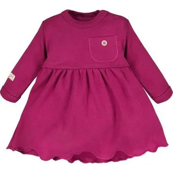 Kojenecké šaty Eevi Tunika Simply Comfy BORDÓ - 80