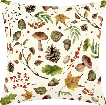 Povlečení DARRÉ Bavlněný povlak na polštář Krásy lesa Velikost: 70 x 90