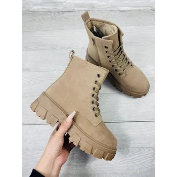 Dámská zimní obuv Zimní boty HL-2027 Barva: bežová, Velikost: 39