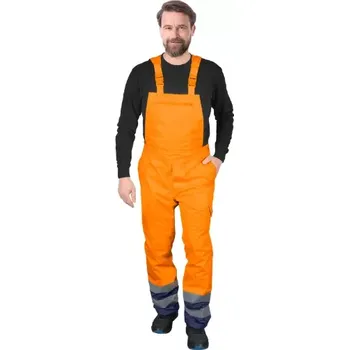 montérky Reis BPG Winter kalhoty s laclem oranžové