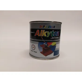 barva na kov Rust-Oleum Europe ALKYTON - color 0,25L lesk/kladívkový/satén Barva: RAL 9003 polomat