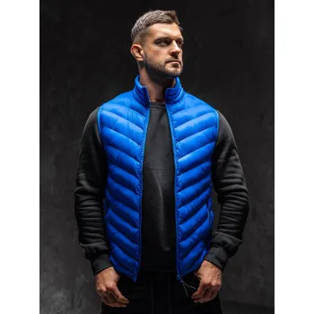 Modrá pánská prošívaná vesta Bolf HDL88006A1 - L