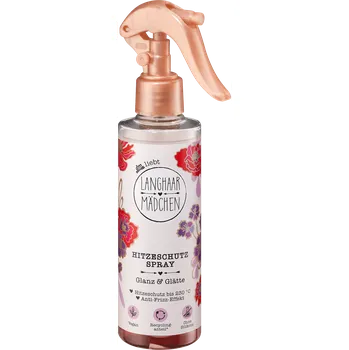 Vlasová regenerace Langhaarmädchen sprej na vlasy tepelná ochrana