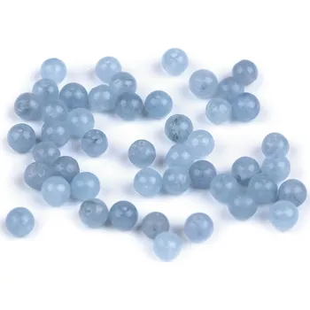 Korálek Angelit syntetický, minerální korálky Ø4 mm