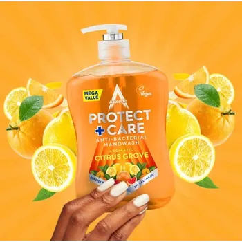 Mýdlo Antibakteriální tekuté mýdlo Protect and Care s vůní Citrusů 650ml Astonish