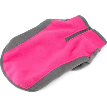 Obleček pro psa Vsepropejska Zany elastická mikina pro psa Barva: Růžová, Délka zad (cm): 25, Obvod hrudníku: 30 - 36 cm