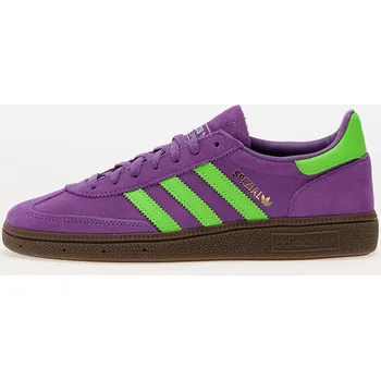 Dámské tenisky Tenisky adidas Handball Spezial W Active Purple/ Semi Green/ Gum5 EUR 38 2/3
