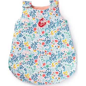 Doplněk pro panenku Lilliputiens - Spací pytel pro panenky s květinovým postiskem