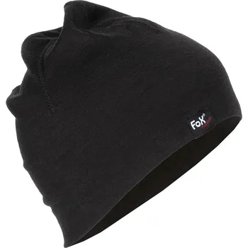 Čepice Čepice Beanie (MERINO Lite) (černá) - MFH