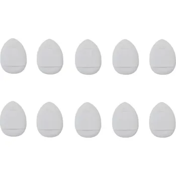 Make-up Mini kosmetická houbička | Aplikátor na make up, Kosmetické nástroje - 10 bílých v sáčku