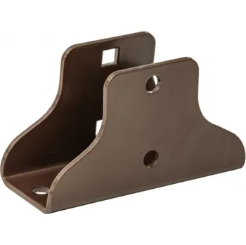 Pletivo Upevnění sloupku do podezdívky, RAL 7016