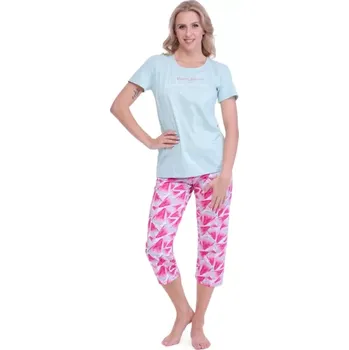 Dámské pyžamo 2569/50734 - dámské pyžamo Ruko, M, mix vzor