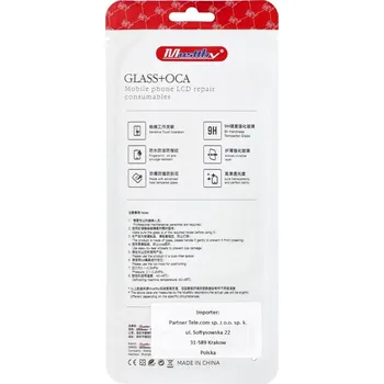 Náhradní díl pro mobilní telefon Přední sklo MUSTTBY + OCA REDMI 9t