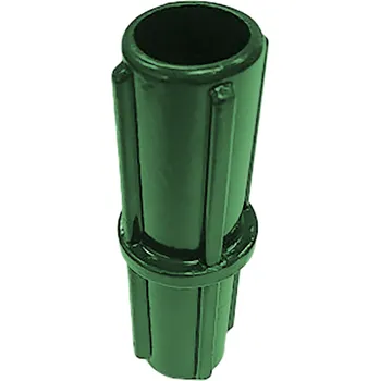 Plot Nástavec kulatého plotového sloupku O48 mm, hliníkový, zelený