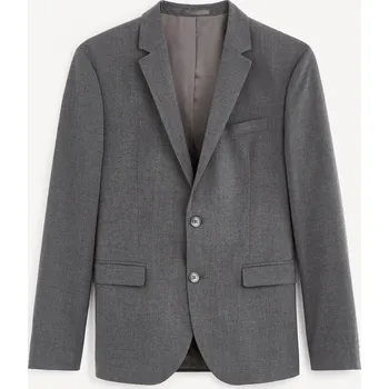 Pánské sako Celio Sako slim Buamaury 1106427 Šedá 56
