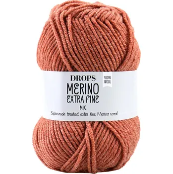 Příze Drops Merino Extra Fine 45 rumělka