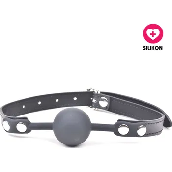 VšeNaSex.cz Roubík do úst Silicone Ball Gag