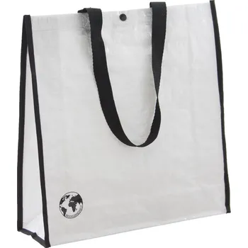 Nákupní taška Dekrox nákupní taška z recyklovaného materiálu bílá