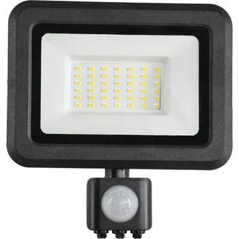 Průmyslové svítidlo NEDES LED reflektor + PIR 30W / 4000K - LF0023S