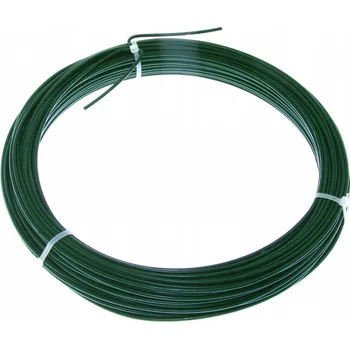 Příslušenství pro plot Drát 2,5 mm, pozink.+poplast., návin 26 m, mechová zelená