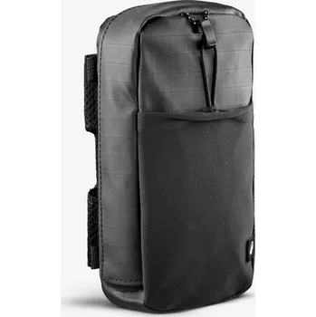 Sportovní taška FORCLAZ Turistická nepromokavá taška NH 500 Travel ČERNÁ