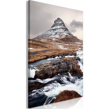 Obraz Obraz - Kirkjufell (1 díl) Vertikální Velikost: 40x60 cm, Provedení: Standard