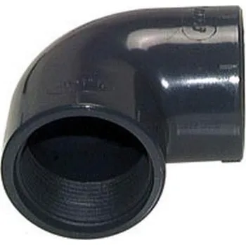Koleno 90° lepení-vnitřní závit PVC 63 mm x 2"