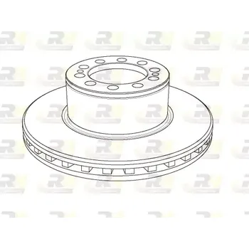 Brzdový kotouč ROADHOUSE Brzdový kotouč - 430 mm RDH NSX1157.20