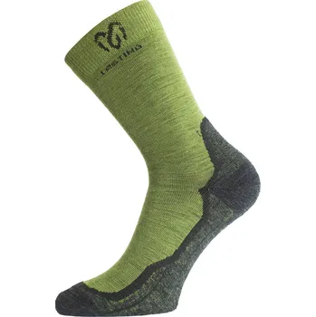 Dámská móda WHI merino ponožky - Zelená 699 / (42-45) L / Zelená