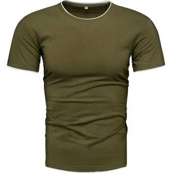 Pánské tričko Recea Pánské tričko s krátkým rukávem Hamutana zelená L