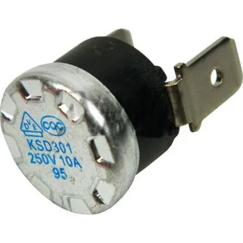 Autopojistky Tepelná pojistka vratná 95°C 10A / 250V 16mm