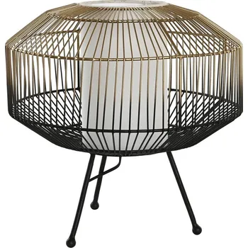 Stojací lampa Stolní lampa DKD Home Decor Černá Zlatá Železo 50 W 220 V 39 x 39 x 38 cm