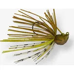 CAPERLAN Nástraha Micro Rubber Jig s wolframovou jigovou hlavou Green Pumpkin 5 g - 1/6 oz FIALOVÁ|ZELENÁ