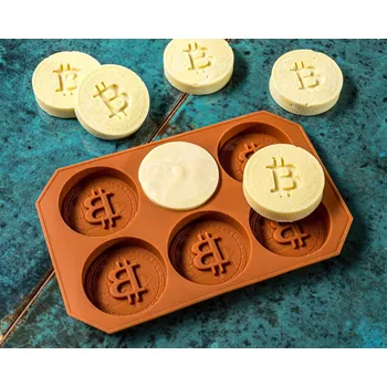 Tvořítko na led Forma na led a čokoládu - BITCOIN