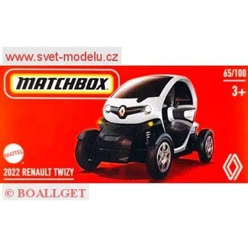 autíčko AUTÍČKO MATCHBOX DRIVE YOUR ADVENTURE HVP73 RENAULT TWIZI 2022