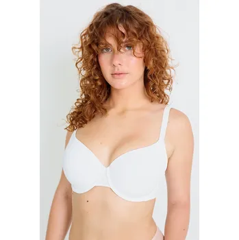 Podprsenka Dorina Michelle Eco hladká podprsenka s kosticí bílá - DORWH0001/bílá / 80C DOR1J067-WH0001