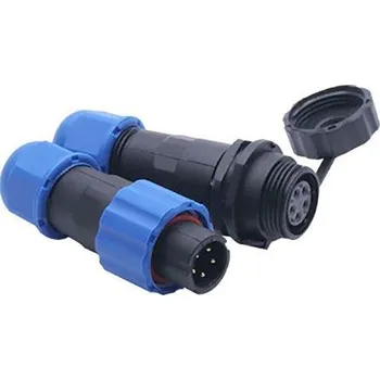 Síťový kabel Konektor a zdířka SP/SD13-5P vodotěsný na kabel