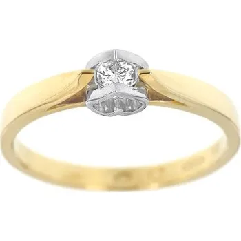 Prsten Zlatnictví U Kostela Diamantový prsten 439Y 58 4378-23680848