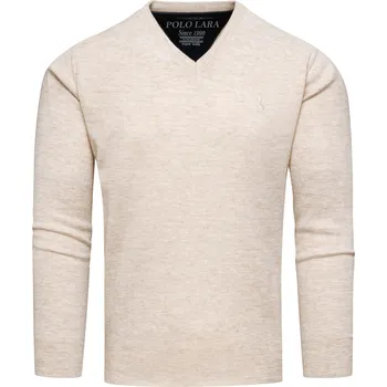 Pánský svetr Recea Pánský klasický svetr Area béžová M