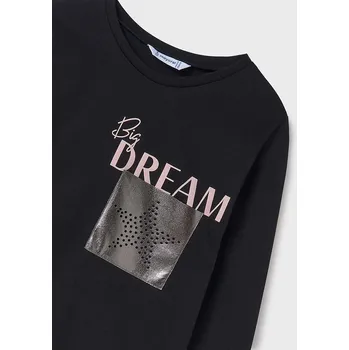 Mayoral dívčí tričko 7017 barva: černá, Rozměr: 162 (16 let)