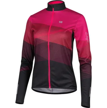 cyklistický dres Etape dámský dres GAIA magenta/černá vel. XL