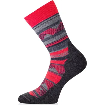 Pánské ponožky WLI merino ponožky - Červená 388 / (42-45) L / Červená
