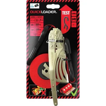 Upínací popruh Popruh samonavíjecí QUICKLOADER® Retractable 800 kg 4,2 m×25 mm