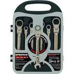 Sada klíčů ráčnových 42.18-343-772, CrV (8,10,12,13,14,17,19mm), kloub