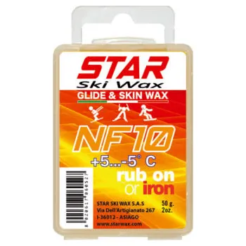 Lyžařský vosk Voskový blok Star Ski Wax NF10 +5/-5 °C