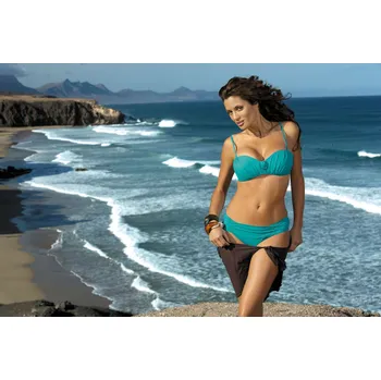 Dámské plavky Plavky Larisa Croazia M-204 Sea Green (5) - Marko S